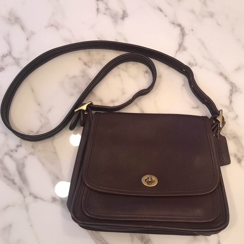 Vintage Coach Leather Crossbody